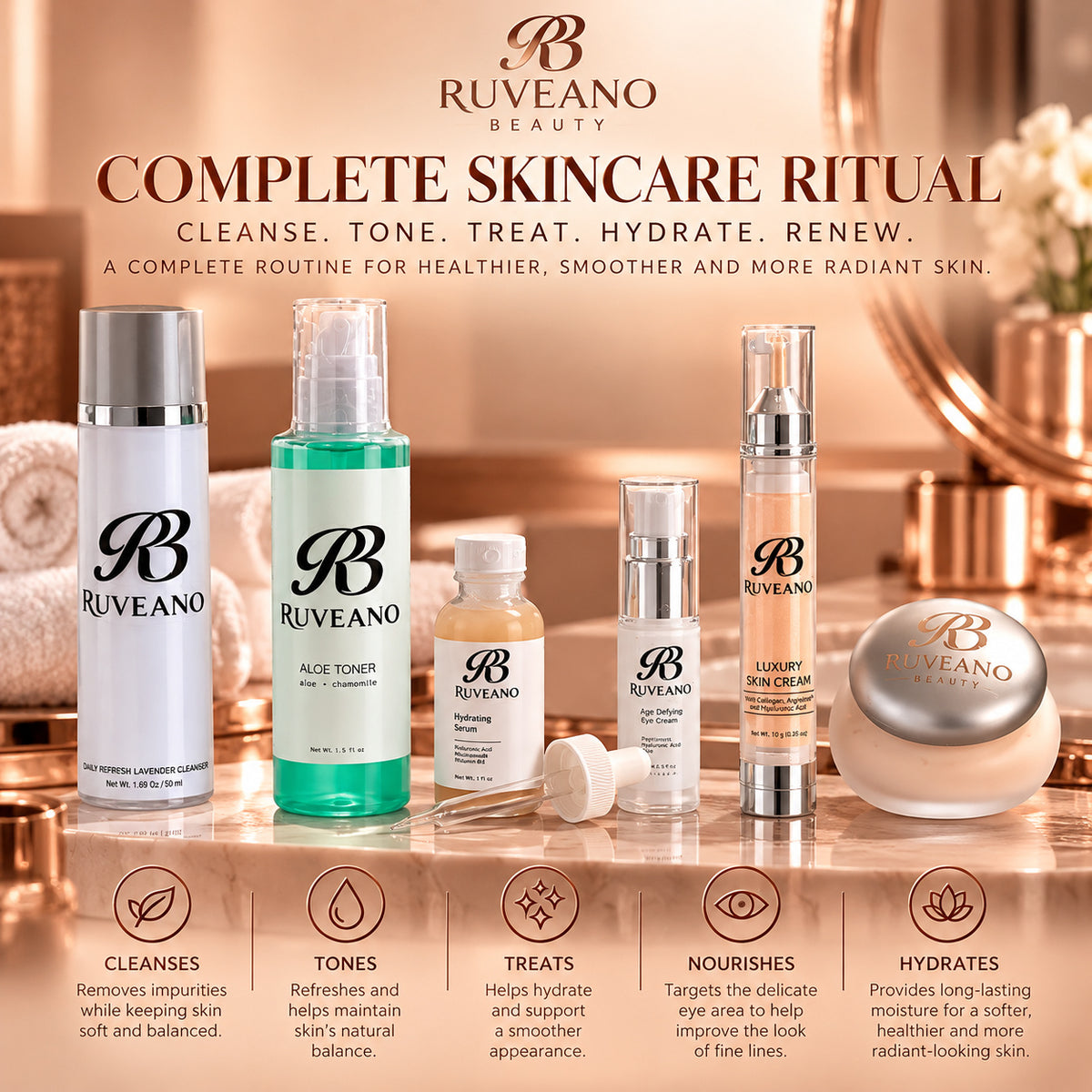 Ruveano Complete Skincare Ritual