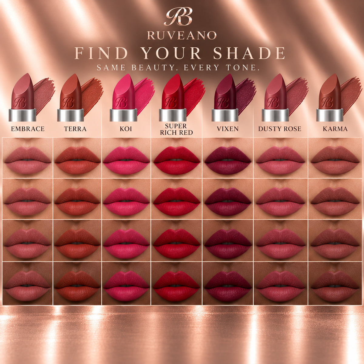 Classic Matte Lipstick Collection
