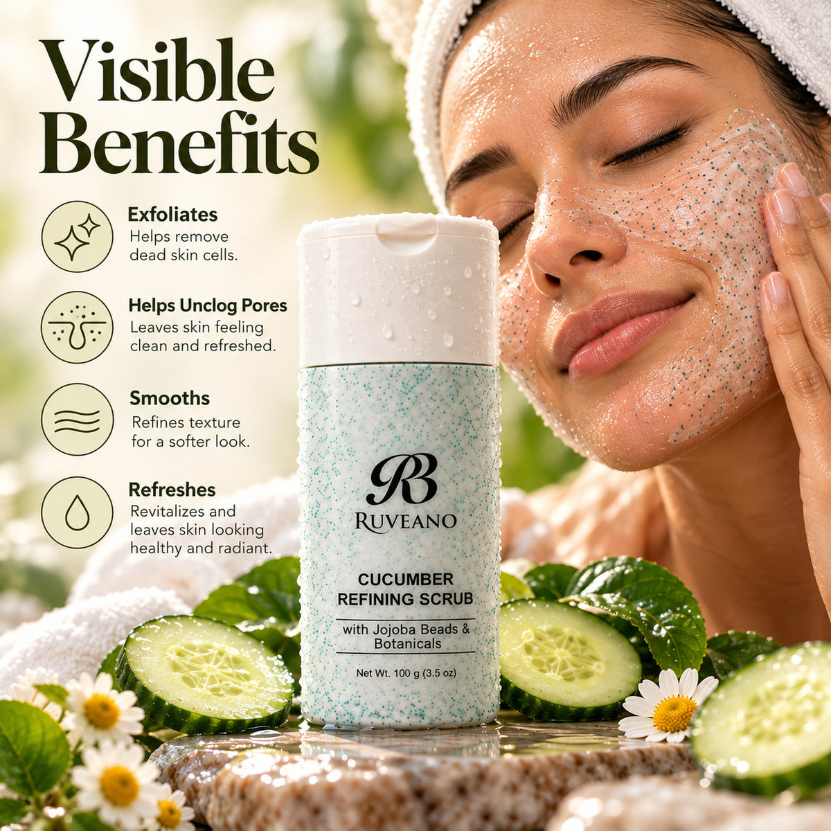 Cucumber Refining Scrub
