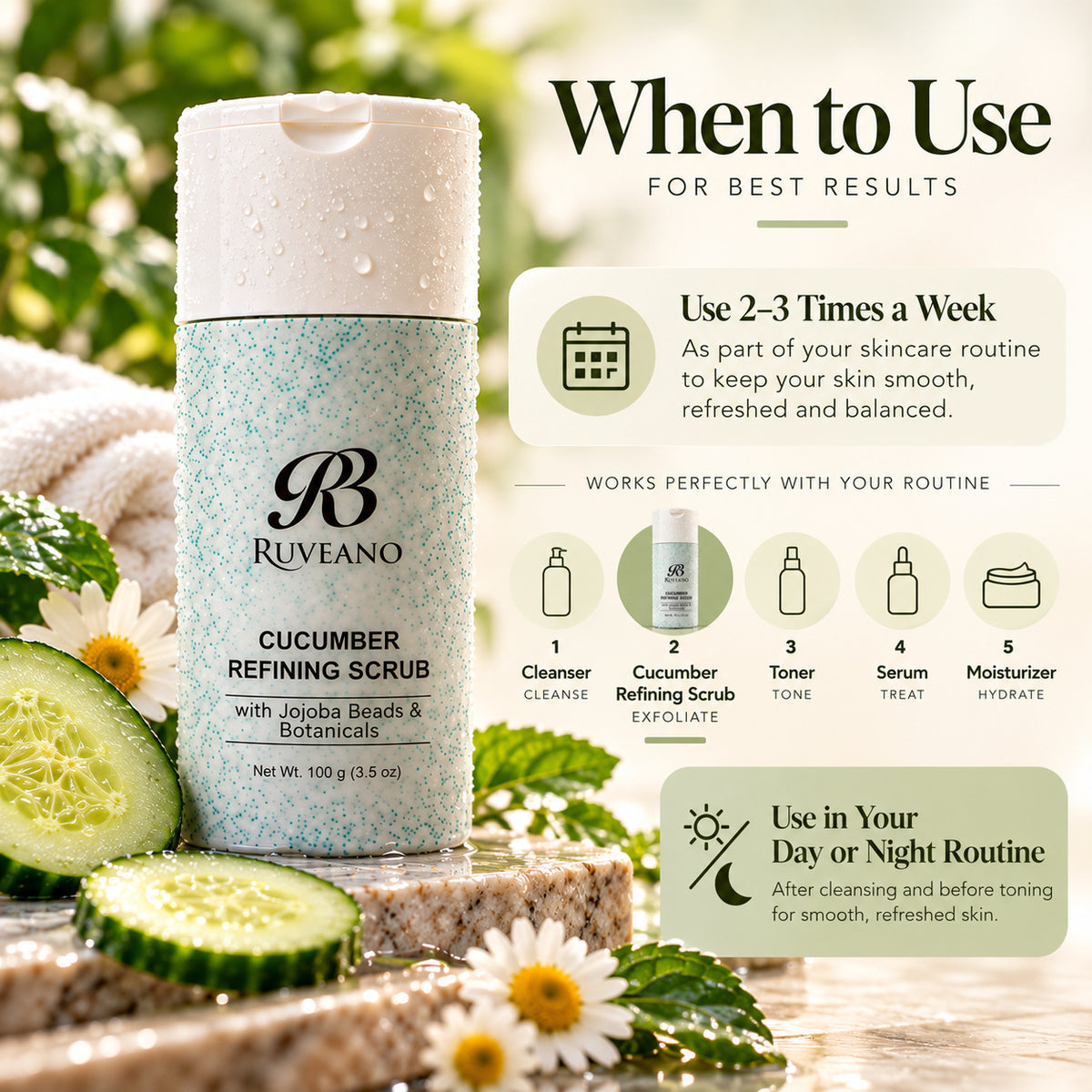 Cucumber Refining Scrub