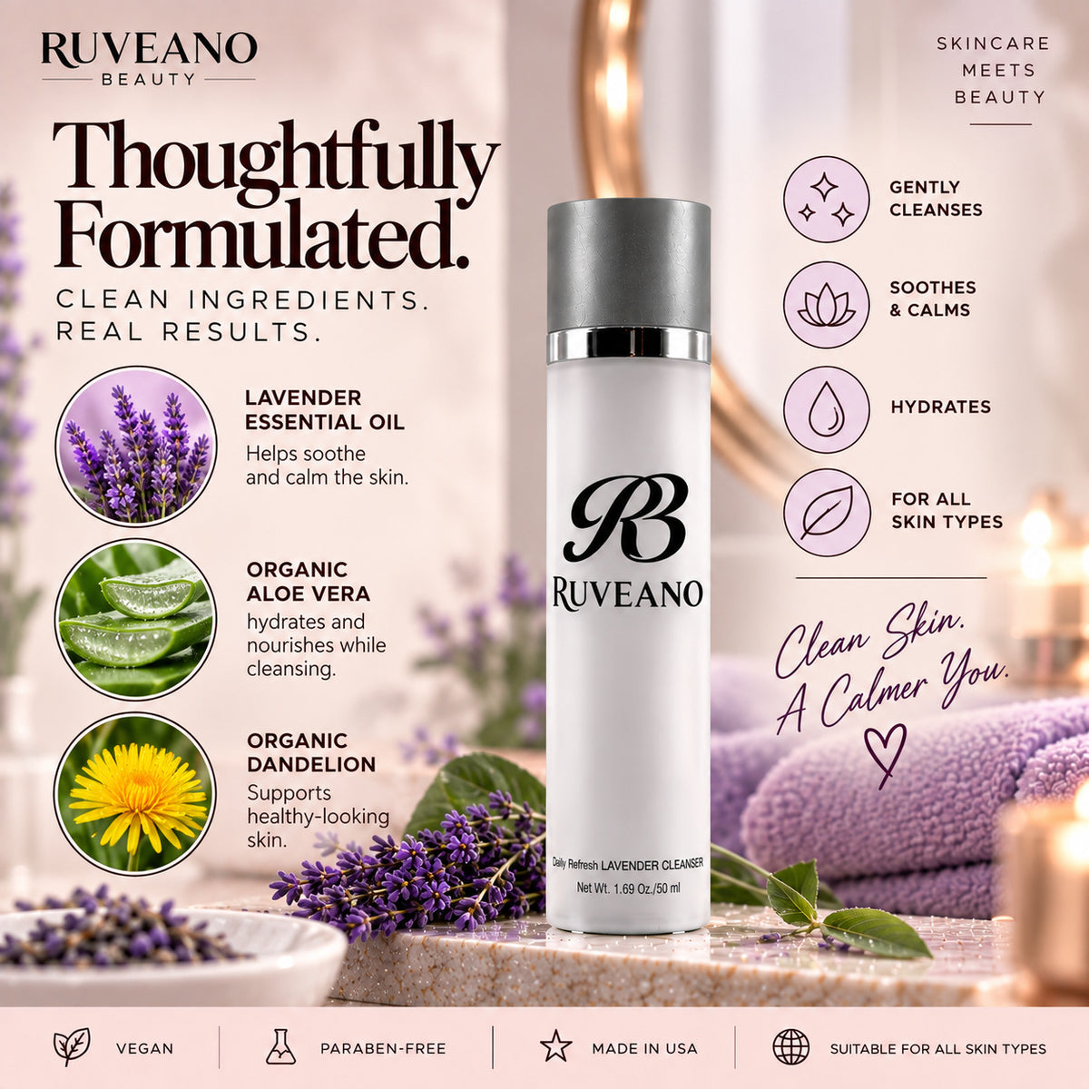 Daily Refresh Lavender Cleanser