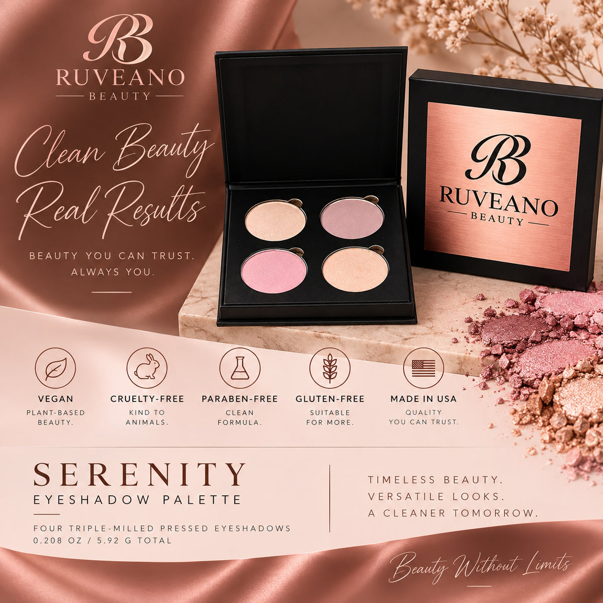 Serenity Eyeshadow Palette